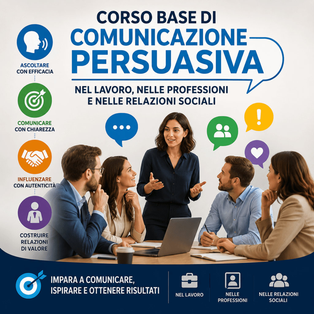 Corso base di comunicazione persuasiva