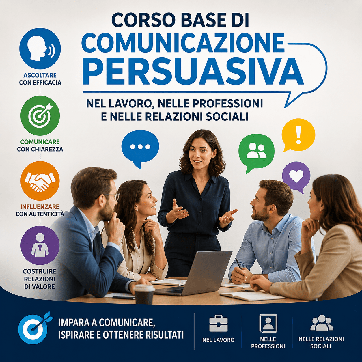 Corso base di comunicazione persuasiva