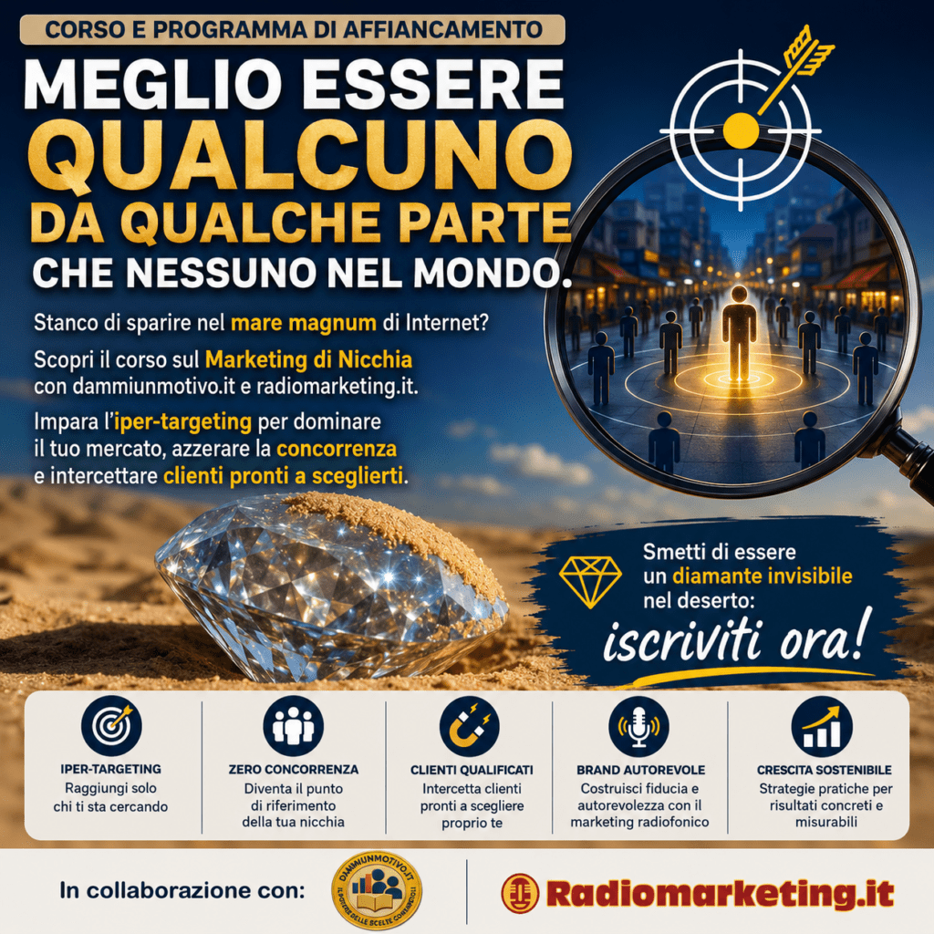 Corso di Iper targeting e mercati di nicchia
