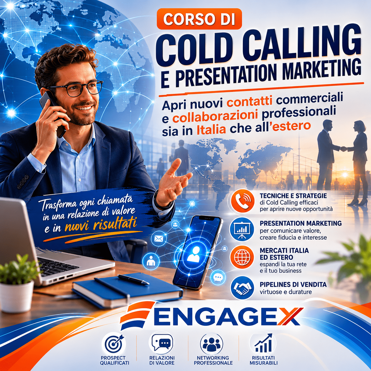 Corso di cold calling e presentation marketing by Engagex