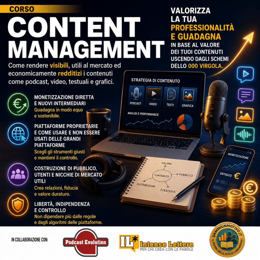 Corso di content management