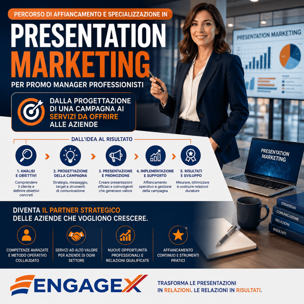 Corso di presentation marketing per professionisti